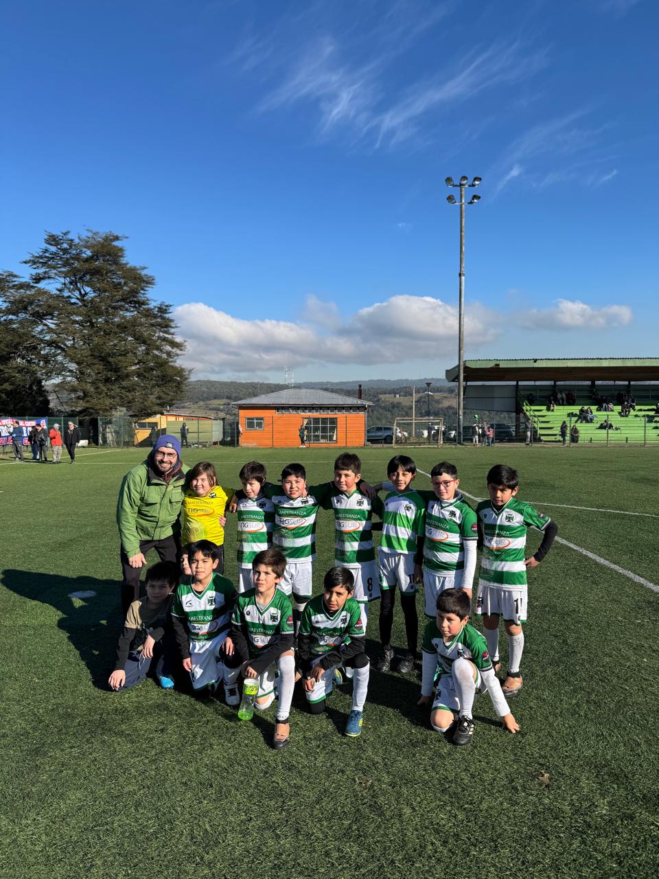 Equipo en jornada de cancha